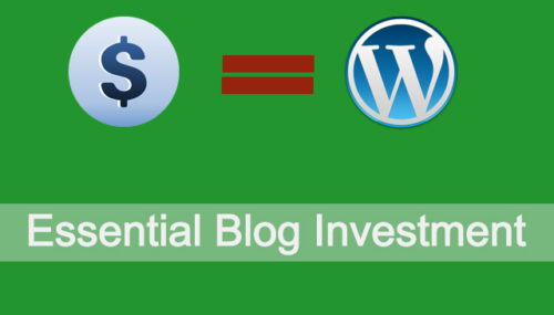 Essential Blog Investment for Every Blogger